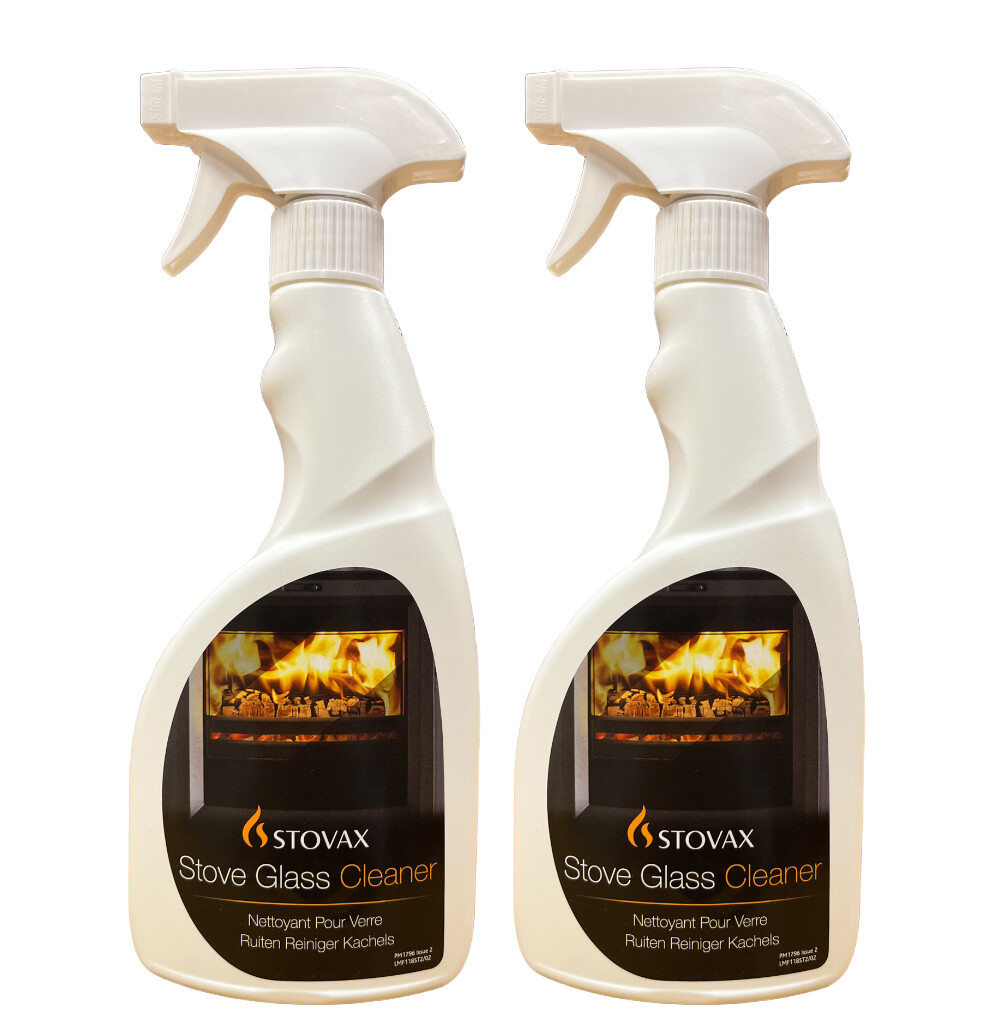 Stovax Stove Glass Cleaner Spray 500ml Effective on Stoves Woodburner Oven Glass eBay