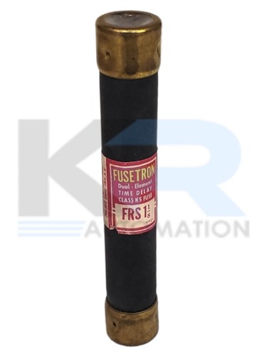 NUEVO *Lote de 8* Bussmann FRS 1 1/8 Fusetron Doble Elemento Tiempo Retardo Fusible 1-1/8A - Imagen 1 de 6