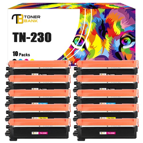 10 Toner Compatible with Brother TN-230 HL3070CW HL3075CW MFC9125CN MFC9325CW