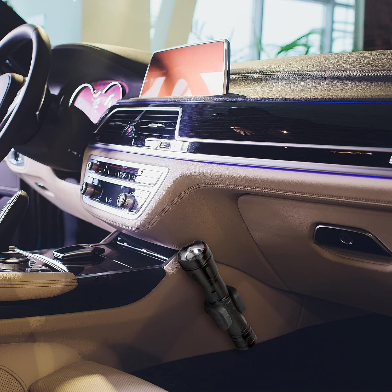 8-Piece Flashlight Mounting Bracket Set for Trucks and Car Accessories