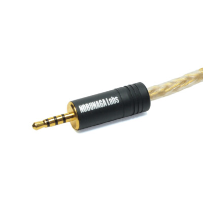 WiseTech Nobunaga Labs Kochou Nls-cho Re-cable MMCX Cable Gold