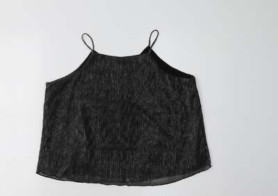 Blue Vanilla Damen schwarz Polyestermischung Camisole Tank Größe 12