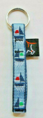 Lupine Keychain SAIL AWAY 1/2''x 4'' ~ New