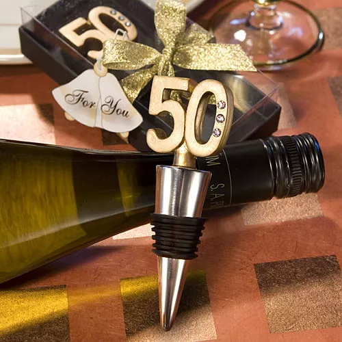 50th wedding anniversary bottle stopper party favor 1 eBay
