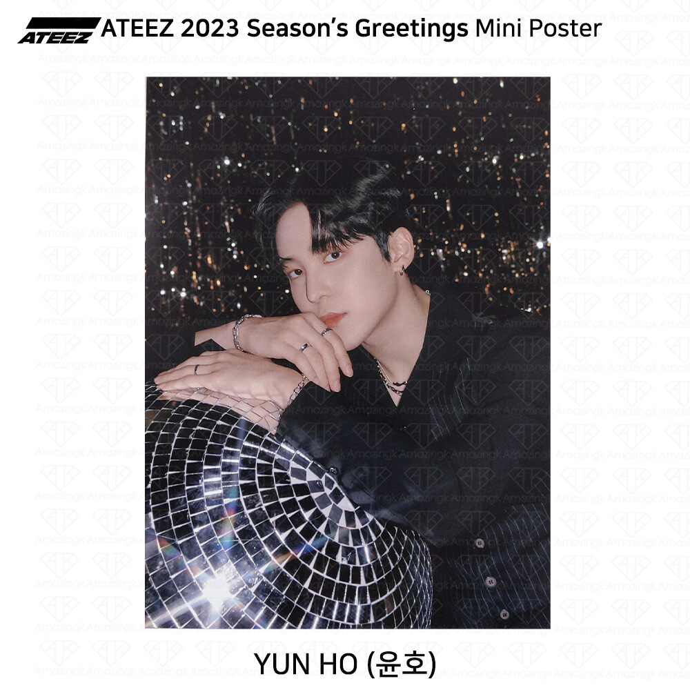 ATEEZ - ATEEZ 2020年 ソウルコン 公式 ミニポスター セット ATEEZ 待望のJAPAN 2ND MINI ALBUM『BEYOND : ZERO』5月25日