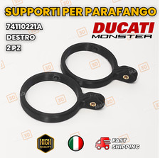 2pz Supporti DX parafango anteriore Ducati Monster Piastra forcella 74110211A M4