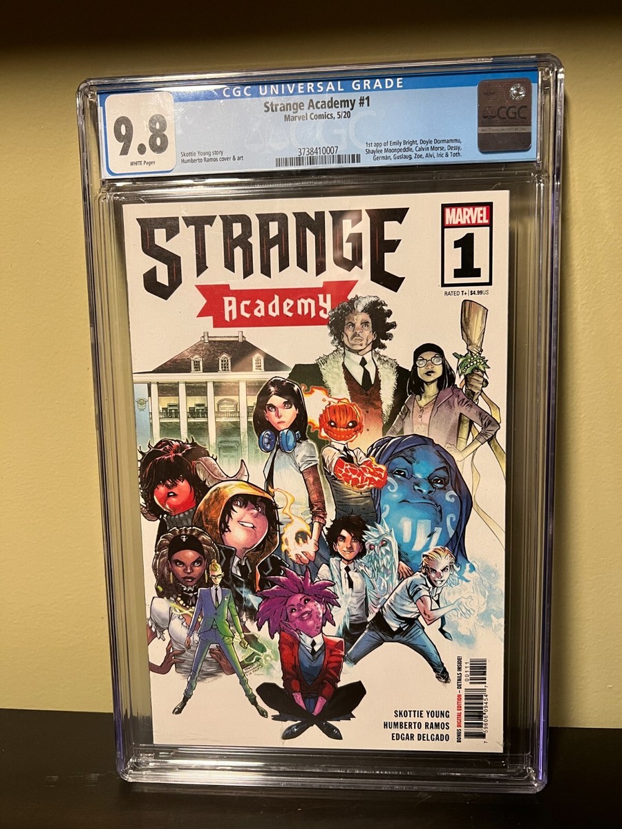 Strange Academy #1, CGC 9.8, 2020 Marvel Comics, multiple 1st