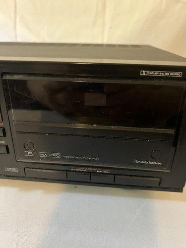 Kenwood KX-W8010 Dual Cassette Deck Tape Recorder Dubbing HiFi Stereo Japan - Picture 3 of 7