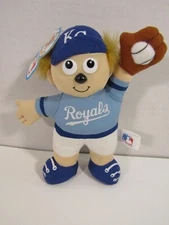 VINTAGE 1992 GOOD STUFF SPORTSTUFF KANSAS CITY ROYALS MLB BASEBALL 7" PLUSH NWT
