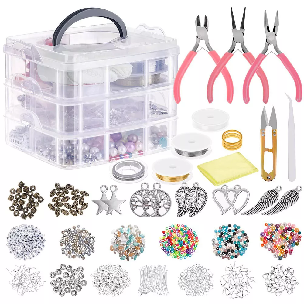 740pc DIY Jewelry Supplies Sets for Jewelry Making Wholesale Craft