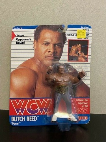 WCW Vintage Galoob Butch Reed MOC ...