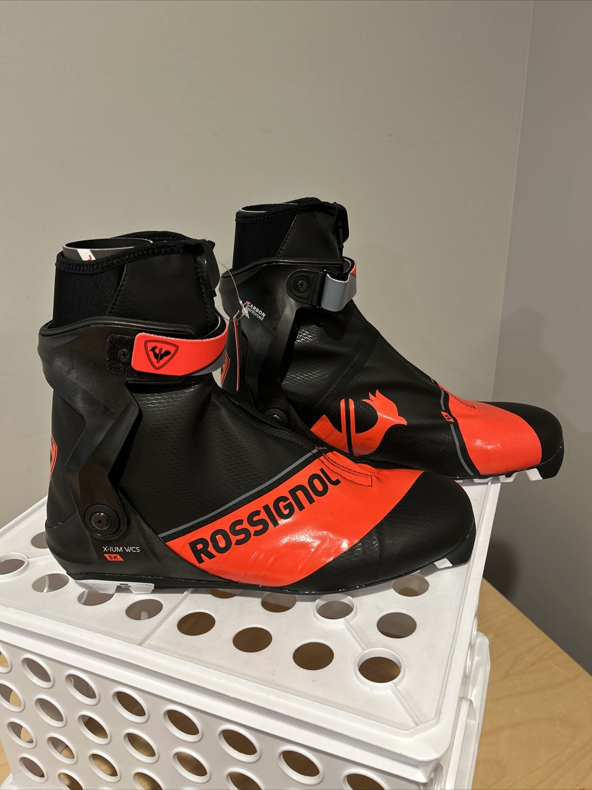 SALOMON Scarponi da sci Rossignol uomo X IUM WCS skate nordico XC nuovi taglia 45 5 #3381