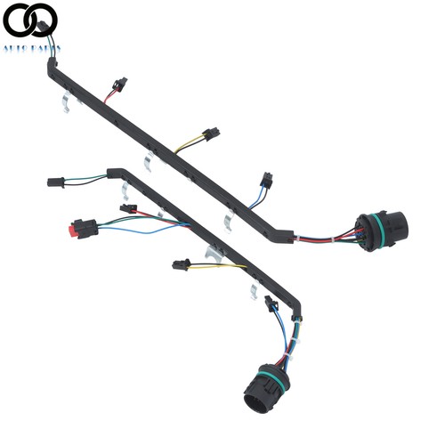 For Ford Powerstroke 6.4L 2008-2010 Fuel Injector Wiring Harness Kit Left Right - Picture 3 of 15