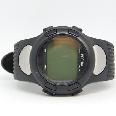 MEDLINE Black Tone Quartz Digital Men's Watch New Battery