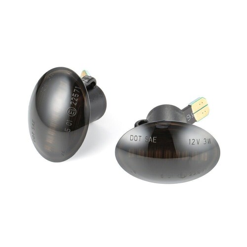 Dynamic Side Fender Marker LED Turn Signal Indicator Blinker Lights For Fiat 500 - Picture 5 of 11