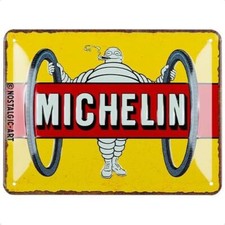 Nostalgic-Art - Blechschild 15x20 cm - Michelin - Tyres Bibendum Yellow