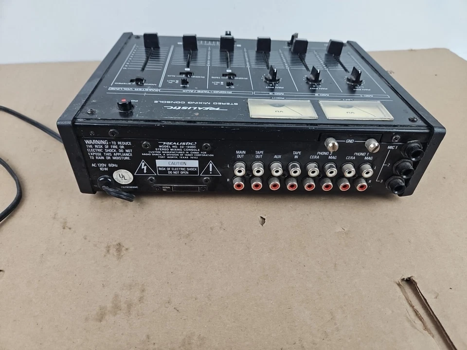 Vintage Realistic Stereo Mixing Console Model 32-1200C - Image 4 of 4