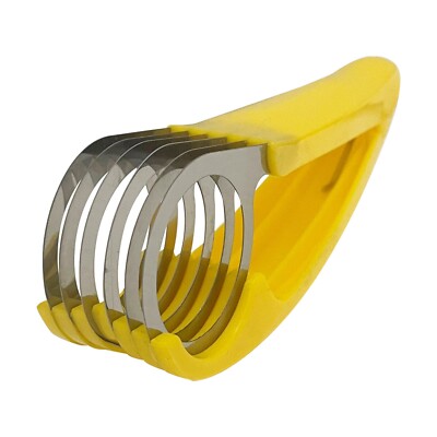 PP+Stainless Steel Fruit Divider Banana Sausage Slicer Cutter Kitchen Tools