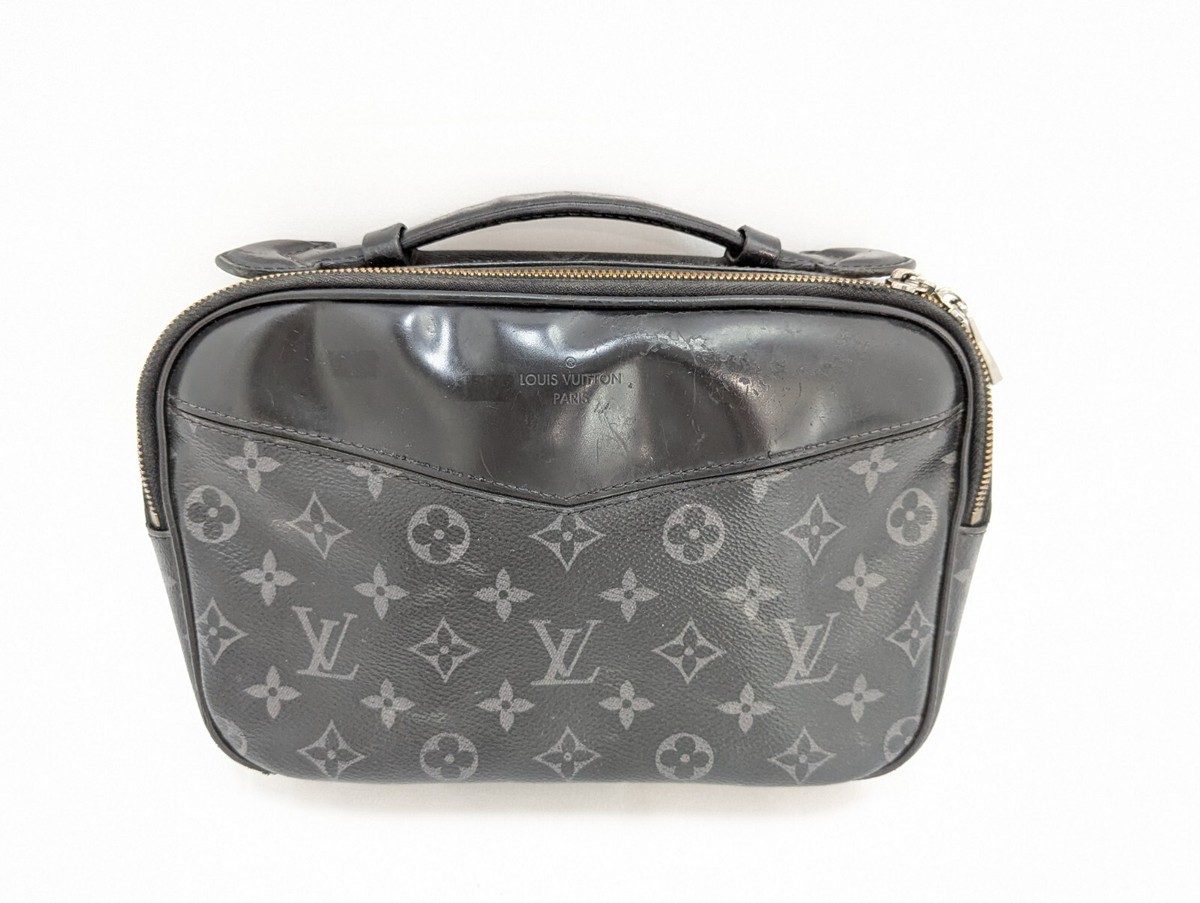 Louis Vuitton Bum Bag Belt Bag Black Canvas for sale online