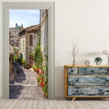 Türtapete selbstklebend TürPoster - ITALIENISCHE GASSE