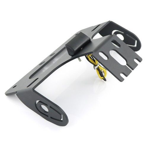 Soporte de placa de matrícula adecuado para Kawasaki Ninja ZX6R 09-18 ZX10r 08-10 - Imagen 7 de 10