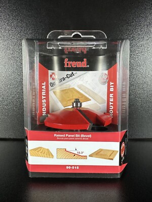 Freud 3-1/2'' (Dia.) Raised Panel Bit (Quadra-Cut) With 1/2'' Shank [PN#: 99-515]