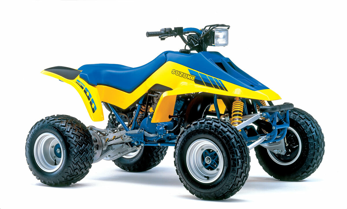 SUZUKI LT500R QUADZILLA 1987-1992 FRONT 3X LINE STAINLESS BRAIDED