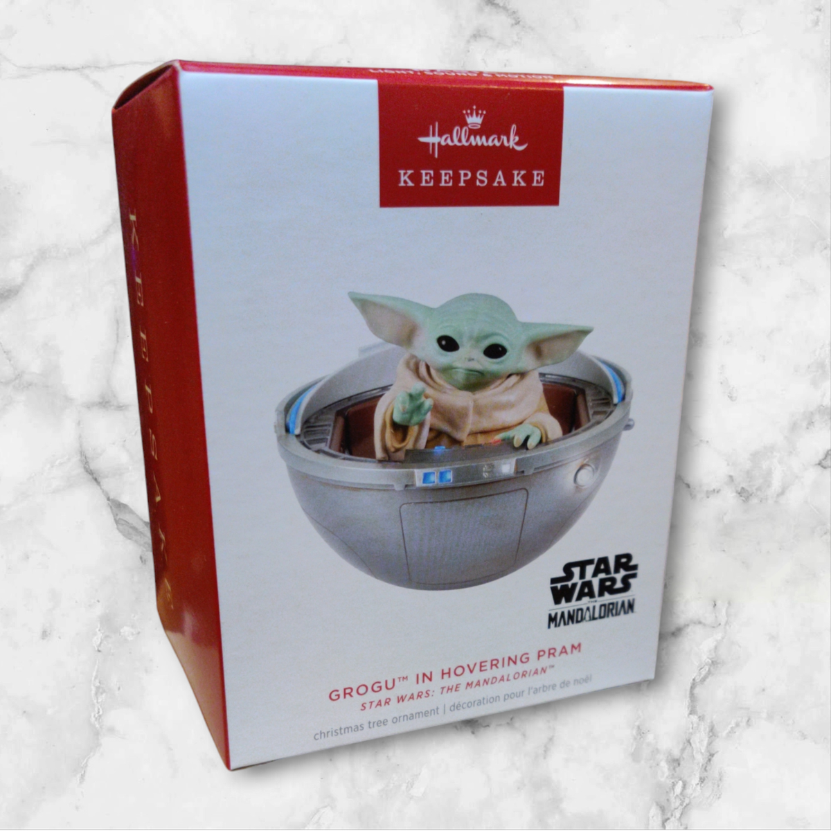 Hallmark 2024 Star Wars Grogu in Hovering Pram | eBay