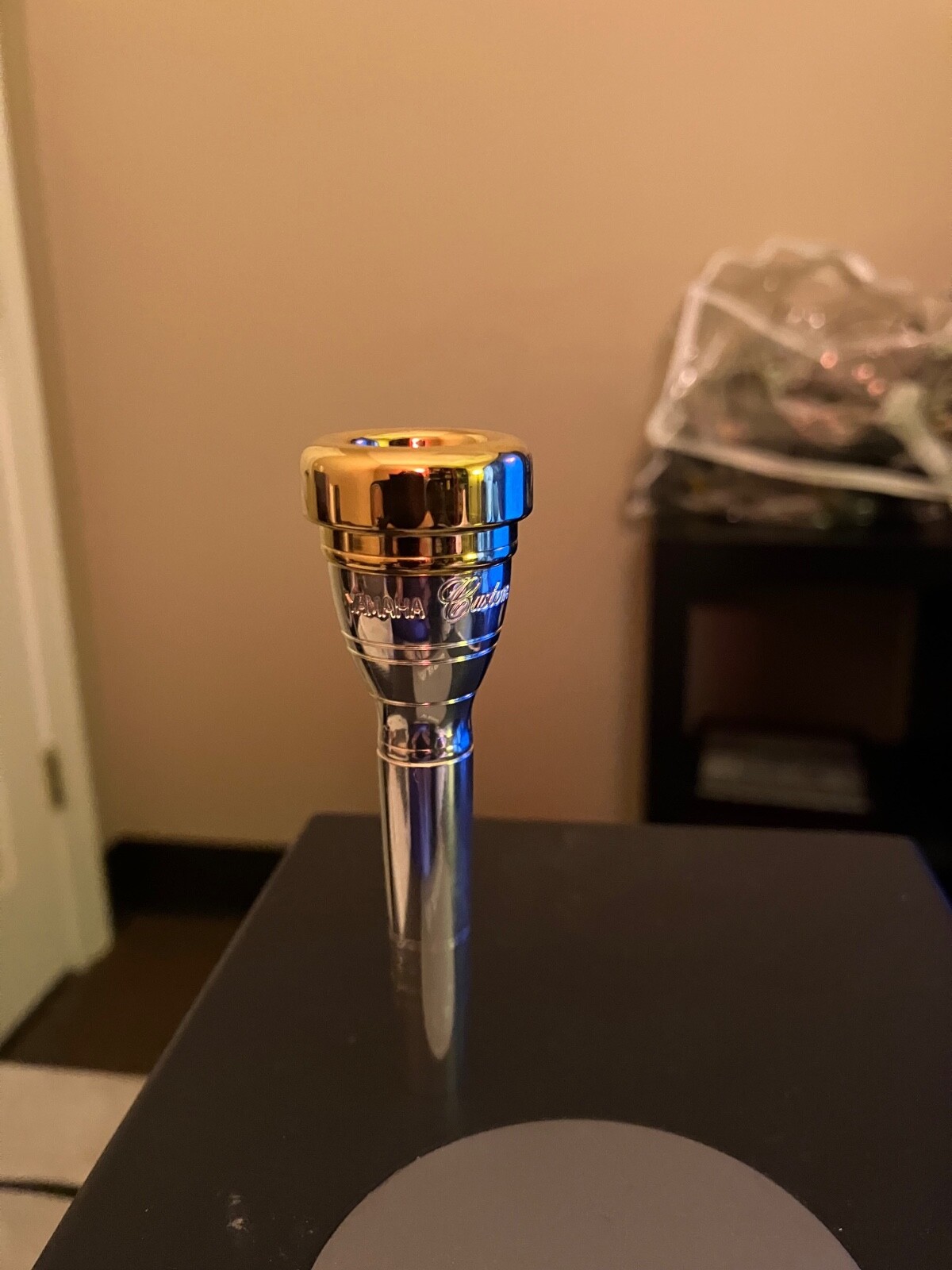 Yamaha 11B4 Gold Plate Custom Heavy Series Trumpet Mouthpiece eBay