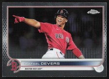 Rafael Devers 2022 Topps Chrome Baseball # 171 Boston Red Sox Base