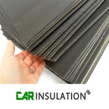 6 Large Sheets Car Van Sound Proofing Deadening 6mm Insulation Closed Cell Foam