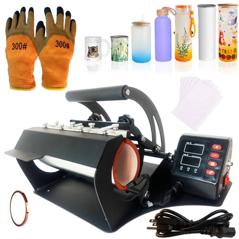 Mug Heat Press Tumbler Heat Press Machine Sublimation Printing 11-30oz Cup
