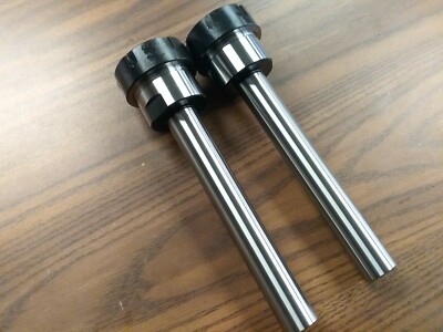 2pcs ER40 COLLET CHUCKS 1''X7''  STRAIGHT SHANK Extension #ER40-CK1-7- new 