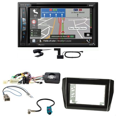 Pioneer AVIC-Z730DAB USB DAB+ Digitalradio Einbauset für Suzuki Swift AZ ab 2017