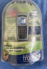 Vintage NOKIA 2600 Cell Phone Digital TracFone Pre Paid Gray Brand New Sealed-40