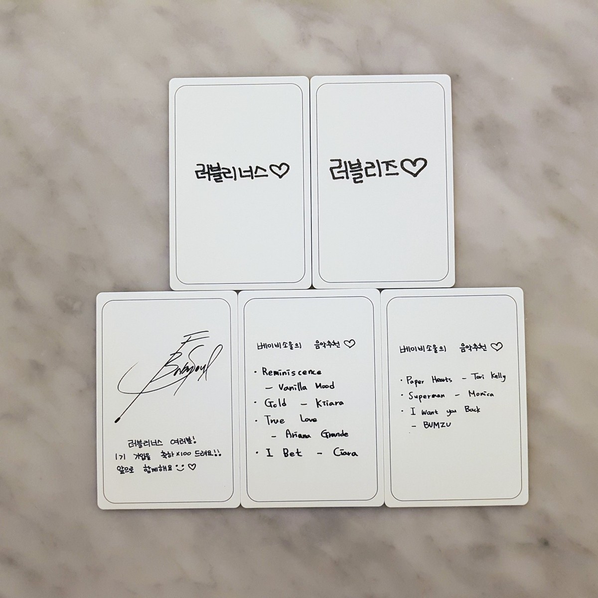 Lovelyz 1st Official Fanclub Special Gift Lovelinus PhotoCard Set