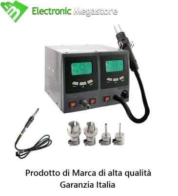 Pinzetta Per Saldatore SMD 60W 220V - Doppio Tubo Riscaldante Ceramico Per Stazione Rilavorazione - Foto 7
