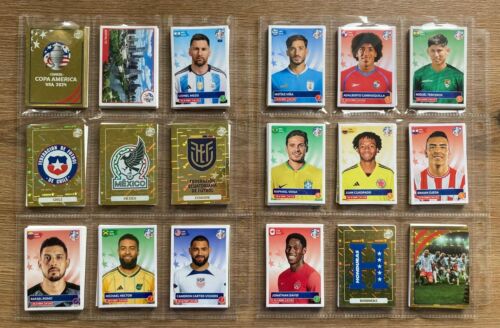 Panini, Copa America USA 2024, set completo adesivi + album vuoto copertina morbida - Foto 4 di 5