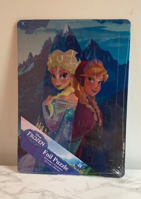 Disney Frozen Puzzle ANNA ELSA Ultra Foil Puzzle NEW 24 pieces | eBay