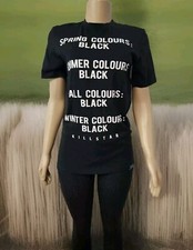 KILLSTAR  Gothic T-Shirt "Spring, Fall, Summer Winter, Colours Black" Size S W