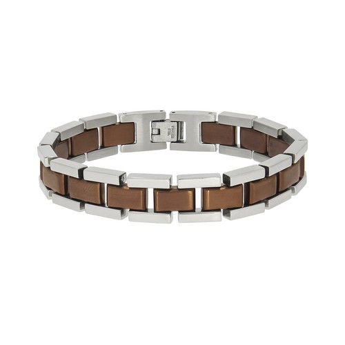 Philipp Plein Uomo Bracciale IN Acciaio Inox IP Oro Plein Edge PJPEA21BU