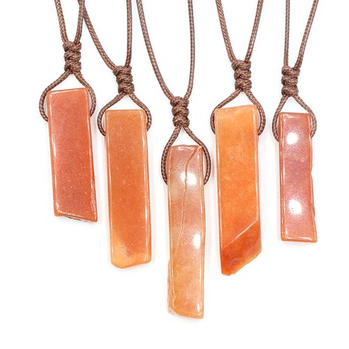 1 Pc Gift Natural Stone Anemousite Agate Lapis Lazuli Necklace Obsidian Pendant - Picture 19 of 28