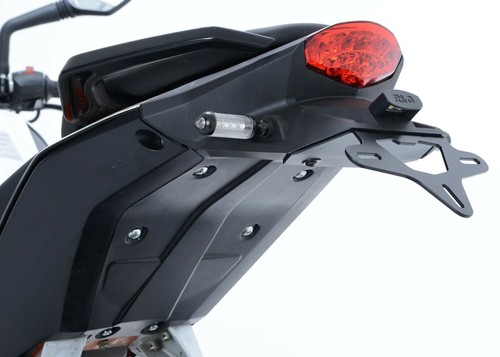 R&G KENNZEICHENHALTER KOMPATIBEL FÜR KTM 125 DUKE 2016 LP0138BK SCHWARZ - Bild 4 von 7