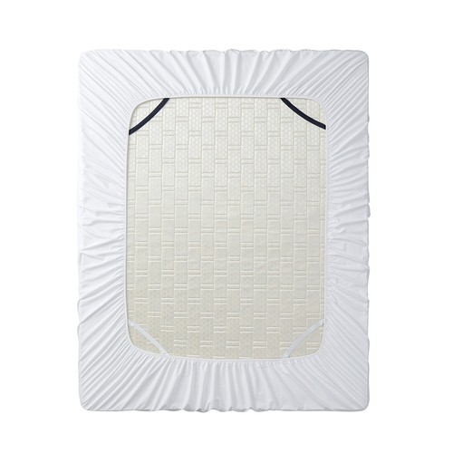 18"-21" Extra Deep Pocket Fitted Sheet by Nymbus Elastic Corner Straps Bed Sheet - 第 140/211 張圖片