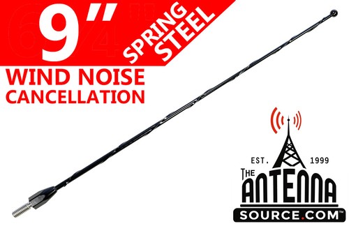 9" Black AM/FM Antenna Fits: 07-24 Jeep Wrangler JK/JL - Gladiator - Picture 1 of 11