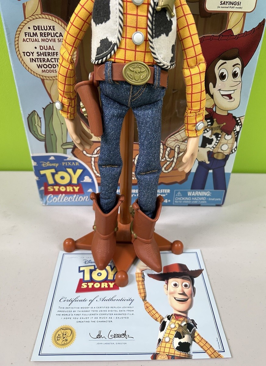 woody 840 ⭐️ Toy Story Woody 2009 “CLOUD LOGO” Signature Collection