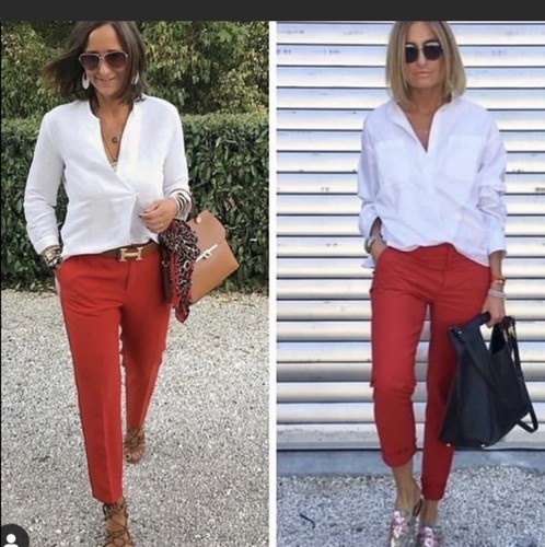 Pantalones de cintura alta plisados para mujer ZARA 2139/783 - Imagen 2 de 9