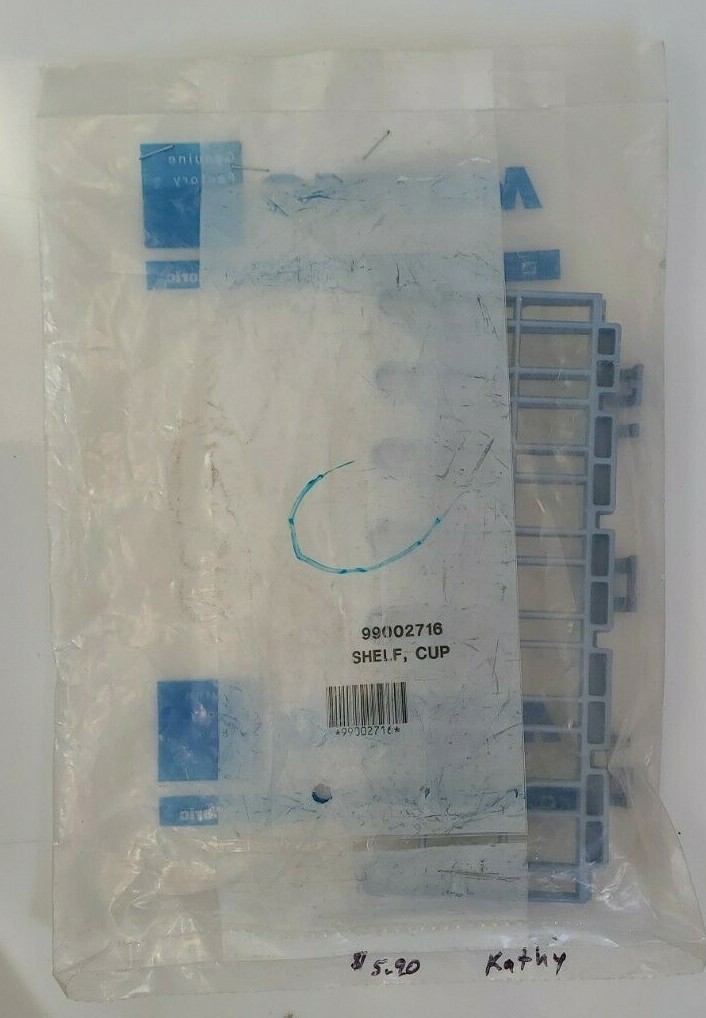 99002716 NEW GENUINE OEM MAYTAG DISHWASHER CUP SHELF IN ORIGINAL