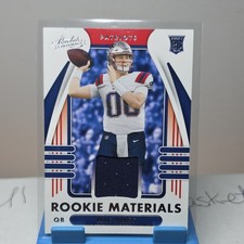 Panini Absolute 2021 Mac Jones Rookie Materials ARM-MJO Patriots Memorabilia