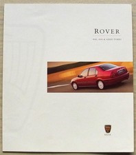 Brochure vendita auto ROVER 414S, 416S e 420DS TURBO 1998 MODELLO #5368